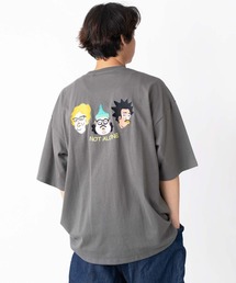 7.4oz NOT ALONE 刺繍ビッグTEE