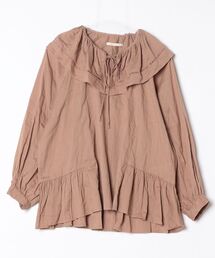【未着用 新品】ヌキテパ┊ 長袖ブラウス┊ ベージュ ブランド古着】NE QUITTEZ PAS!｜ヌキテパのシャツ/ブラウス古着通販