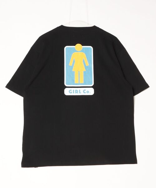girl(ガール)の「【ムラサキスポーツ限定】GIRL/ガール 半袖 Tシャツ ロゴ バックプリント GR26STM03(Tシャツ/カットソー・メンズ・ブラック/オレンジ/ホワイト・M/L/XL)」の17枚目の写真