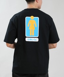 GIRL（ガール）の「【ムラサキスポーツ限定】GIRL/ガール 半袖 Tシャツ ロゴ バックプリント GR26STM03（Tシャツ/カットソー）」