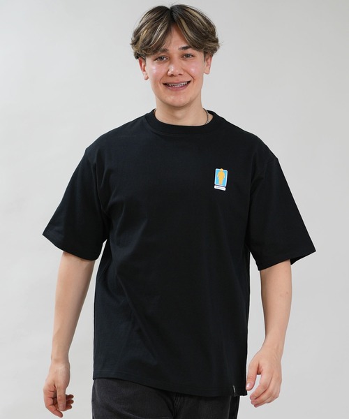 girl(ガール)の「【ムラサキスポーツ限定】GIRL/ガール 半袖 Tシャツ ロゴ バックプリント GR26STM03(Tシャツ/カットソー・メンズ・ブラック/オレンジ/ホワイト・M/L/XL)」の8枚目の写真