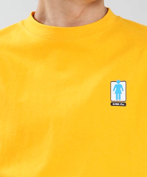 girl(ガール)の「【ムラサキスポーツ限定】GIRL/ガール 半袖 Tシャツ ロゴ バックプリント GR26STM03(Tシャツ/カットソー・メンズ・ブラック/オレンジ/ホワイト・M/L/XL)」の19枚目の写真