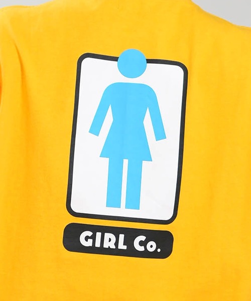 girl(ガール)の「【ムラサキスポーツ限定】GIRL/ガール 半袖 Tシャツ ロゴ バックプリント GR26STM03(Tシャツ/カットソー・メンズ・ブラック/オレンジ/ホワイト・M/L/XL)」の18枚目の写真