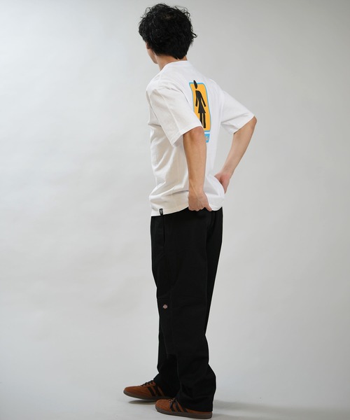 girl(ガール)の「【ムラサキスポーツ限定】GIRL/ガール 半袖 Tシャツ ロゴ バックプリント GR26STM03(Tシャツ/カットソー・メンズ・ブラック/オレンジ/ホワイト・M/L/XL)」の13枚目の写真