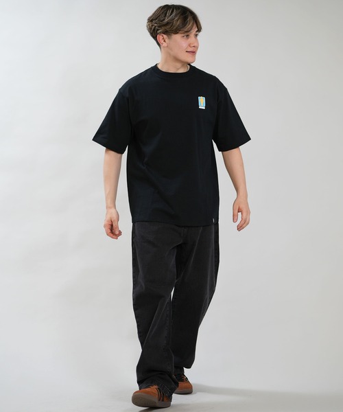 girl(ガール)の「【ムラサキスポーツ限定】GIRL/ガール 半袖 Tシャツ ロゴ バックプリント GR26STM03(Tシャツ/カットソー・メンズ・ブラック/オレンジ/ホワイト・M/L/XL)」の6枚目の写真