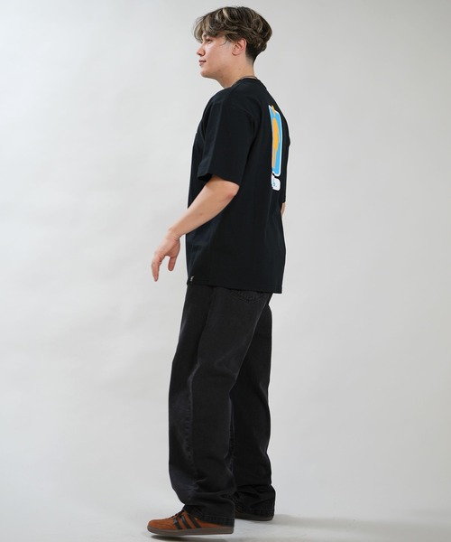 girl(ガール)の「【ムラサキスポーツ限定】GIRL/ガール 半袖 Tシャツ ロゴ バックプリント GR26STM03(Tシャツ/カットソー・メンズ・ブラック/オレンジ/ホワイト・M/L/XL)」の5枚目の写真