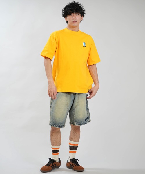 girl(ガール)の「【ムラサキスポーツ限定】GIRL/ガール 半袖 Tシャツ ロゴ バックプリント GR26STM03(Tシャツ/カットソー・メンズ・ブラック/オレンジ/ホワイト・M/L/XL)」の22枚目の写真