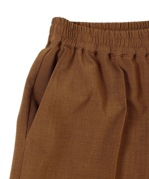 BEAMS HEART(ビームスハート)の「【接触冷感・UVカット】コンフォート ワイド パンツ(スラックス・レディース・ブラウン/ベージュ/チャコールグレー・FREE)」の10枚目の写真