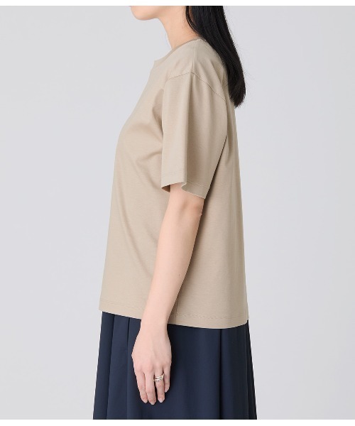 Park Slope NEWYORKER(パークスロープニューヨーカー)の「【滑らかな肌触り・着回し】GELATO グラフィックTシャツ(Tシャツ/カットソー・レディース・ベージュ・M/L)」の8枚目の写真
