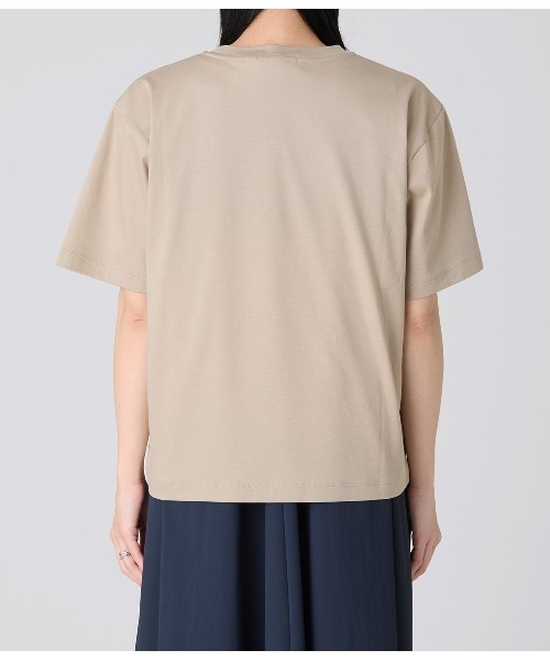 Park Slope NEWYORKER(パークスロープニューヨーカー)の「【滑らかな肌触り・着回し】GELATO グラフィックTシャツ(Tシャツ/カットソー・レディース・ベージュ・M/L)」の9枚目の写真