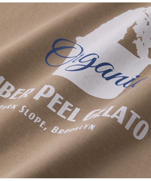 Park Slope NEWYORKER(パークスロープニューヨーカー)の「【滑らかな肌触り・着回し】GELATO グラフィックTシャツ(Tシャツ/カットソー・レディース・ベージュ・M/L)」の13枚目の写真