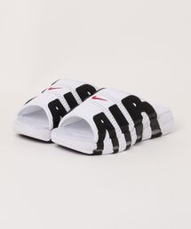 NIKE（ナイキ）の「NIKE ナイキ AIR MORE UPTEMPO SLIDE エア モア アップテンポ スライド MFB7818 100WHITE/V RED（サンダル）」