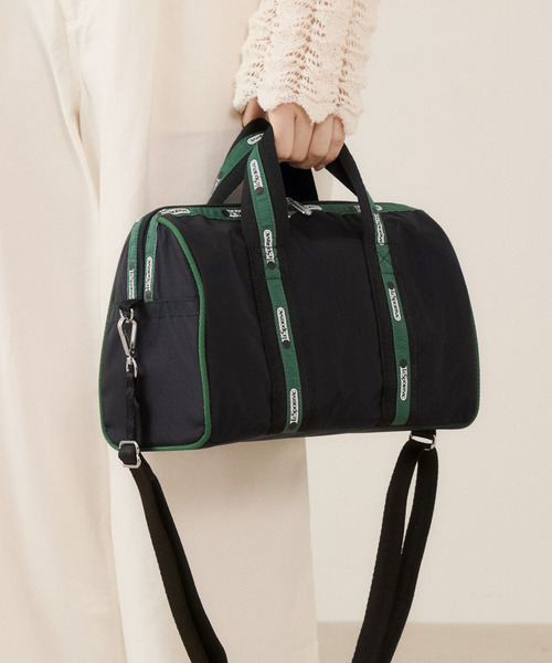 LeSportsac（レスポートサック）の「MED WEB BOSTON ミッドナイトグロウWEB（ショルダーバッグ・レディース・ブラック・FREE）」の10枚目の写真