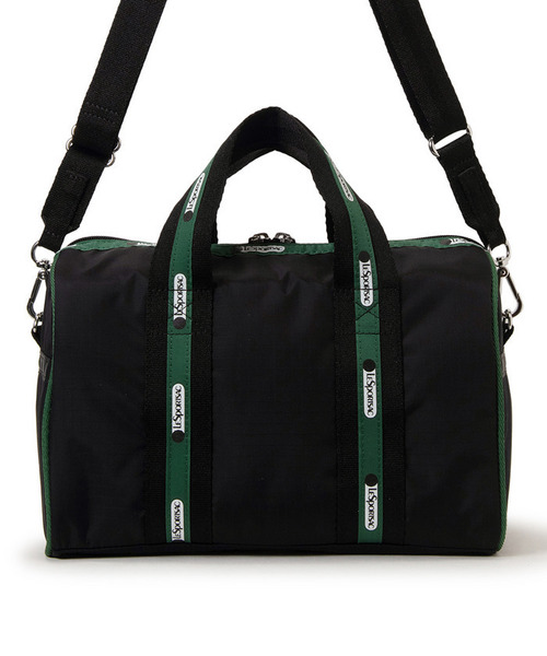 LeSportsac（レスポートサック）の「MED WEB BOSTON ミッドナイトグロウWEB（ショルダーバッグ・レディース・ブラック・FREE）」の3枚目の写真