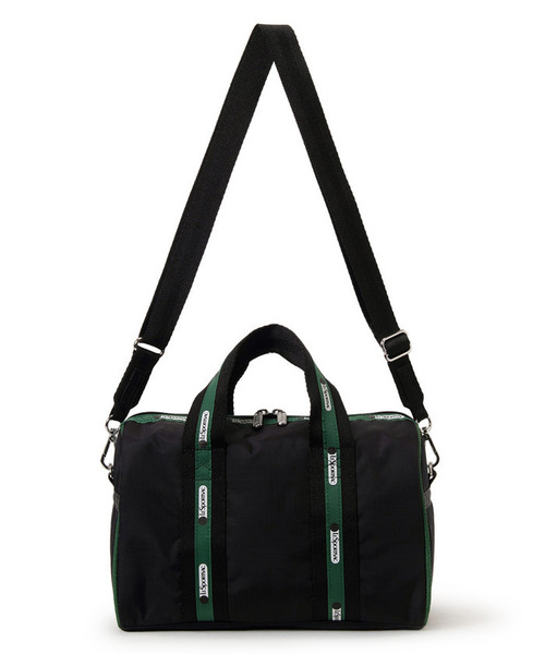 LeSportsac（レスポートサック）の「MED WEB BOSTON ミッドナイトグロウWEB（ショルダーバッグ・レディース・ブラック・FREE）」の4枚目の写真