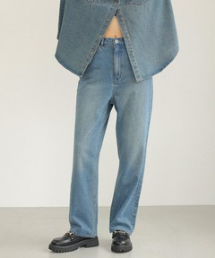 セール】YANUK×ETRE TOKYO Center Crease Straight Denim（デニム