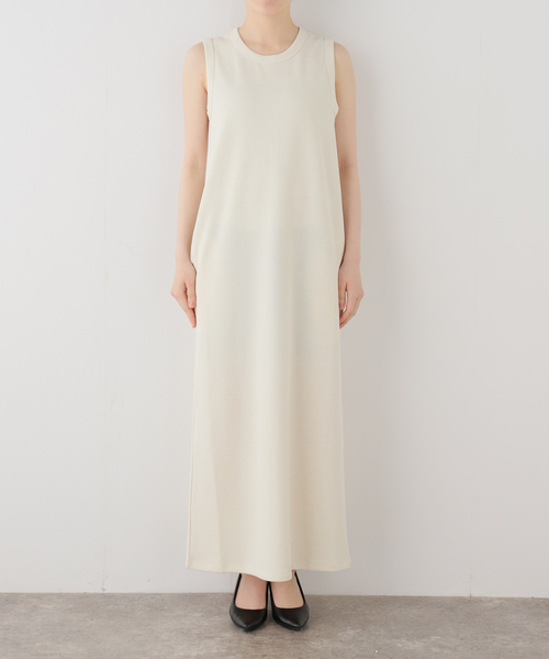 La TOTALITE(ラトータリテ)の「【洗える】Munich/ミューニック リネンライクダブルフェイスワンピース(ワンピース・レディース・ブラック/ホワイト・FREE)」の9枚目の写真