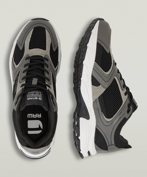 G-STAR(ジースター)の「Miles BSC Sneakers/メッシュダッドスニーカー/ボリュームソール/軽量ランニングシューズ(スニーカー・メンズ・ブラック系その他・41/42/43)」の1枚目の写真
