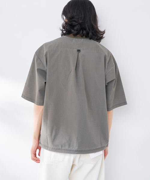 B.C STOCK(ベーセーストック)の「【吸水速乾&高通気性】FADE GRAPH POINT プルオーバー(Tシャツ/カットソー・メンズ・レッド/グリーン系その他/ブルー系その他/ベージュ/チャコールグレー/ブラック・MEDIUM/LARGE)」の7枚目の写真