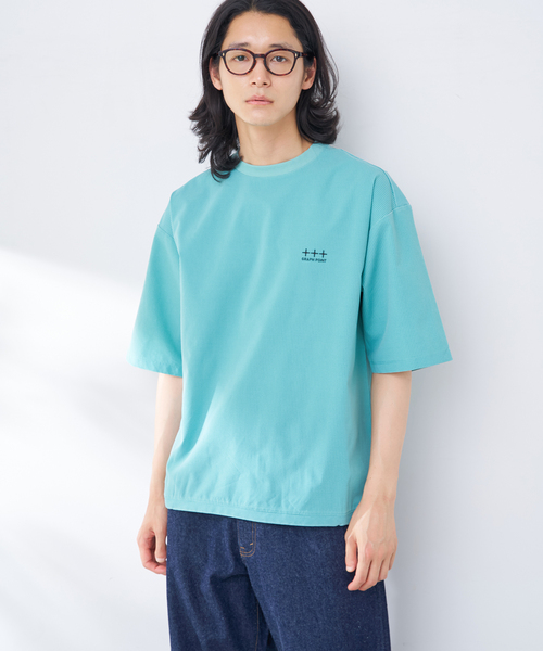 B.C STOCK(ベーセーストック)の「【吸水速乾&高通気性】FADE GRAPH POINT プルオーバー(Tシャツ/カットソー・メンズ・レッド/グリーン系その他/ブルー系その他/ベージュ/チャコールグレー/ブラック・MEDIUM/LARGE)」の9枚目の写真
