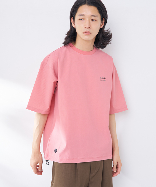 B.C STOCK(ベーセーストック)の「【吸水速乾&高通気性】FADE GRAPH POINT プルオーバー(Tシャツ/カットソー・メンズ・レッド/グリーン系その他/ブルー系その他/ベージュ/チャコールグレー/ブラック・MEDIUM/LARGE)」の13枚目の写真