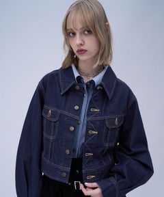 ChahChah /チャーチャー HAPPY DENIM TRUCKER JACKET（その他アウター