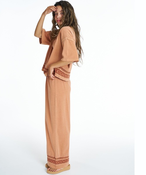 ROXY（ロキシー）の「ROXY HORIZON PANTS ロングパンツ 【2026年夏モデル】（その他パンツ・レディース・ブラック/ベージュ/オレンジ・LARGE/MEDIUM/SMALL）」の8枚目の写真