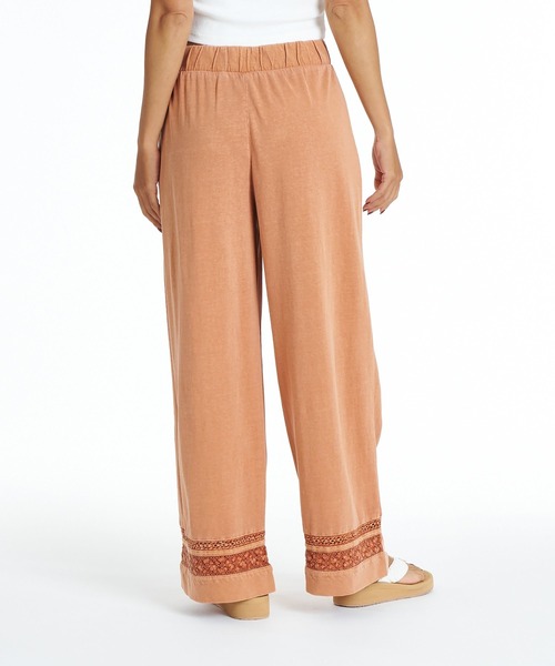 ROXY（ロキシー）の「ROXY HORIZON PANTS ロングパンツ 【2026年夏モデル】（その他パンツ・レディース・ブラック/ベージュ/オレンジ・LARGE/MEDIUM/SMALL）」の7枚目の写真