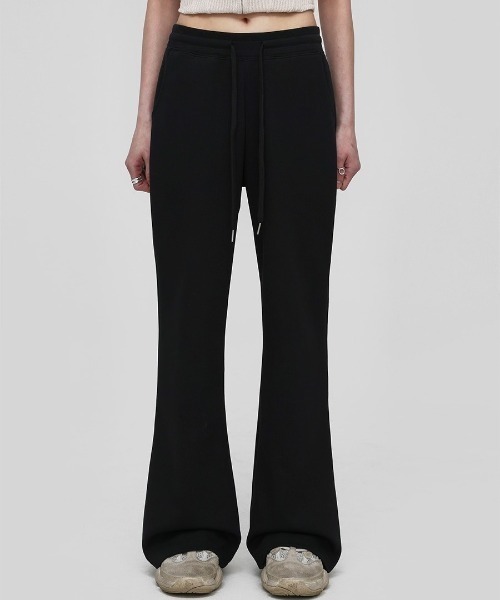 BLACKUP（ブラックアップ）の「[MADE] ビエントサマーブーツカットバンディングパンツ（スウェットパンツ・レディース・ブラック/グレー・L-Long/L-Short/M-Long/M-Short/S-Long/S-Short）」の11枚目の写真