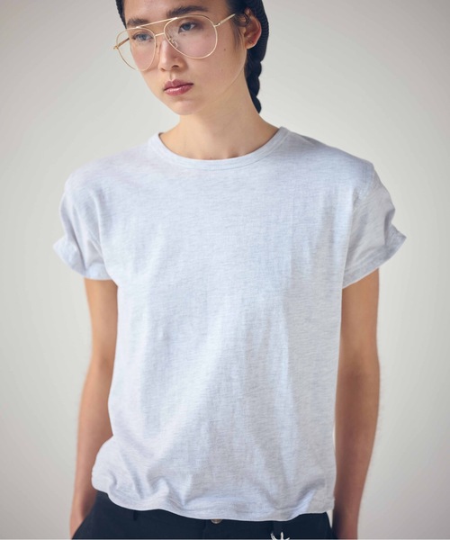 SEA(シー)の「ワイヤーTEE(Tシャツ/カットソー・レディース・グレー/ホワイト/ブラック・ONE SIZE)」の9枚目の写真