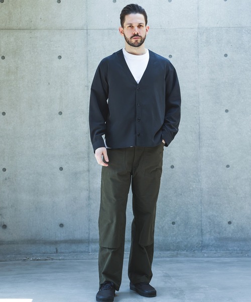 MR.OLIVE(ミスターオリーブ)の「T/R POWDER CLOTH / CARDIGAN SHIRT /M262105(シャツ/ブラウス・メンズ・ブラック/ブラウン・LARGE/MEDIUM/SMALL)」の7枚目の写真