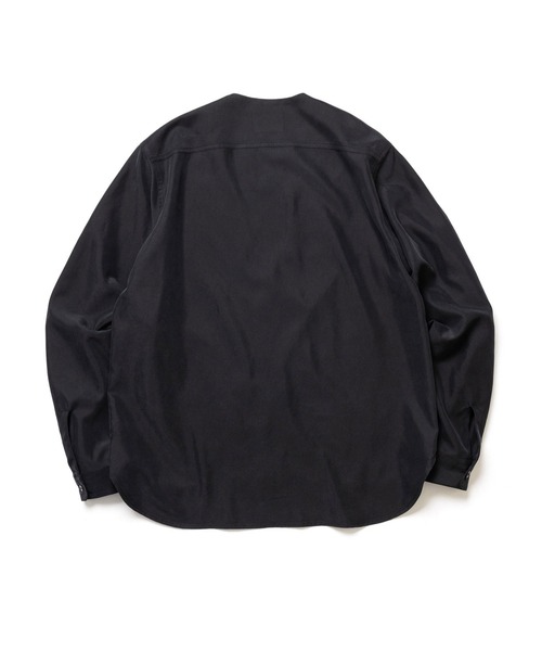 MR.OLIVE(ミスターオリーブ)の「T/R POWDER CLOTH / CARDIGAN SHIRT /M262105(シャツ/ブラウス・メンズ・ブラック/ブラウン・LARGE/MEDIUM/SMALL)」の11枚目の写真
