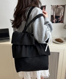 Mignonjour/フリルトートバッグ M2933