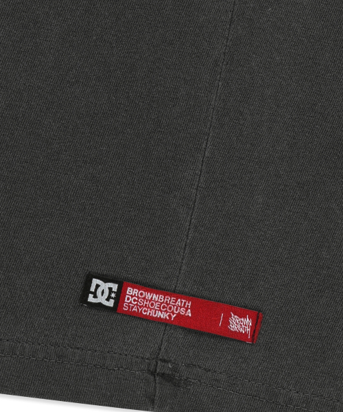 BROWNBREATH(ブラウンブレス)の「BXD CHUNKY PIGMENT TEE - CHARCOAL(Tシャツ/カットソー・レディース・その他・SMALL/MEDIUM/LARGE/X-LARGE)」の6枚目の写真
