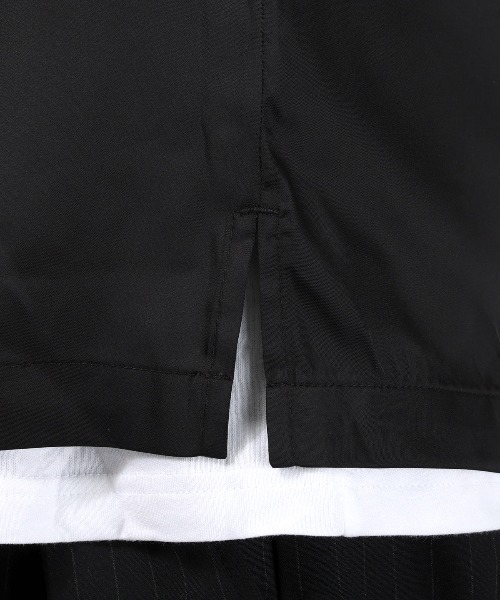 LUXSTYLE(ラグスタイル)の「半袖開襟シャツ(シャツ/ブラウス・メンズ・ホワイト/ブラック・XL/L/M)」の14枚目の写真