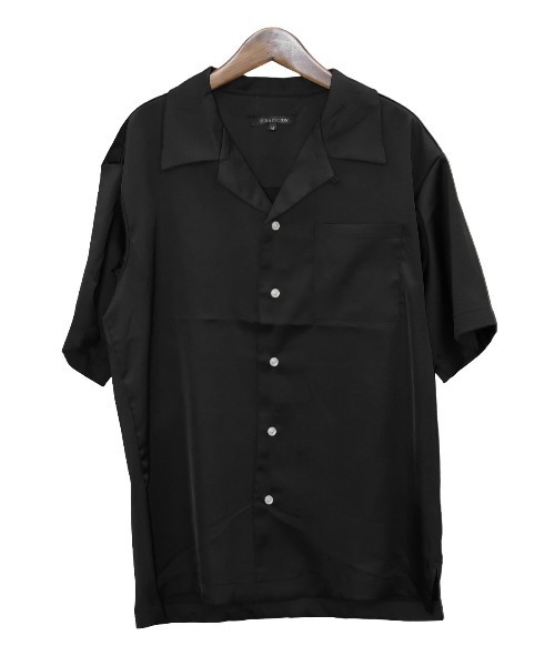 LUXSTYLE(ラグスタイル)の「半袖開襟シャツ(シャツ/ブラウス・メンズ・ホワイト/ブラック・XL/L/M)」の16枚目の写真