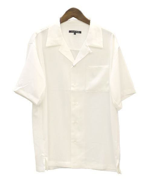 LUXSTYLE(ラグスタイル)の「半袖開襟シャツ(シャツ/ブラウス・メンズ・ホワイト/ブラック・XL/L/M)」の18枚目の写真