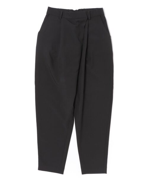 W:Huku(フーク)の「【W:Huku / シルキーサマーツイル】接触冷感 テーパード ラップ スラックス パンツ / Silky Summer Twill Tapered Wrap Pants(その他パンツ・レディース・ブラック/ベージュ/グレー・L/M)」の21枚目の写真