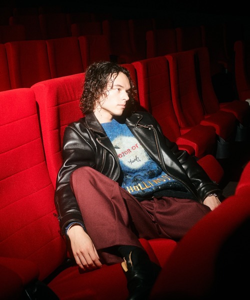 glamb(グラム)の「Johnny Riders Jacket / ジョニーライダースジャケット(ライダースジャケット・メンズ・ブラック/ブラウン・S/M/L)」の12枚目の写真