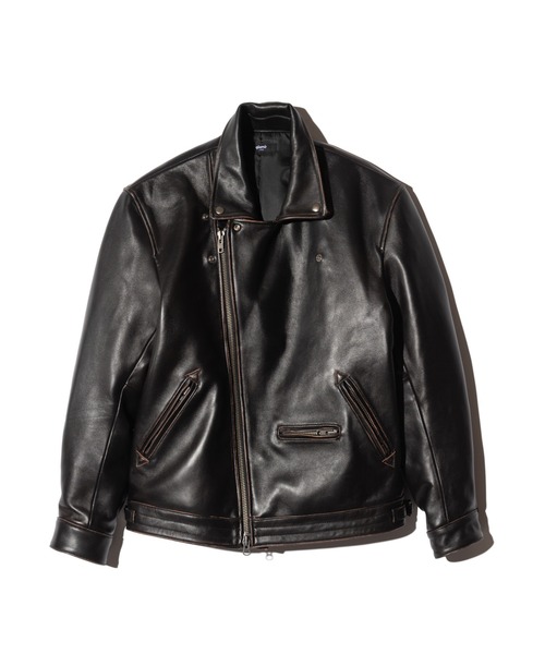 glamb(グラム)の「Johnny Riders Jacket / ジョニーライダースジャケット(ライダースジャケット・メンズ・ブラック/ブラウン・S/M/L)」の19枚目の写真