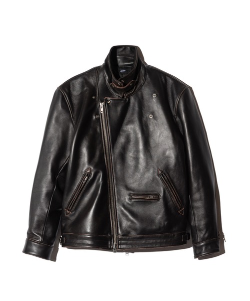glamb(グラム)の「Johnny Riders Jacket / ジョニーライダースジャケット(ライダースジャケット・メンズ・ブラック/ブラウン・S/M/L)」の22枚目の写真