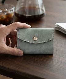 ZARIO-grandee-（ザリオ）の「栃木レザーホワイトワックスコンパクト財布（財布）」