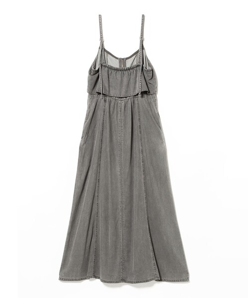 Ray BEAMS(レイビームス)の「デニム ジップ フレア ワンピース(ワンピース・レディース・シルバー/ブルー系その他4・ONE SIZE)」の13枚目の写真
