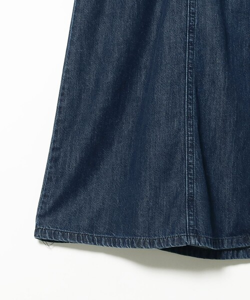 Ray BEAMS（レイビームス）の「デニム ジップ フレア ワンピース（ワンピース・レディース・シルバー/ブルー系その他4・ONE SIZE）」の8枚目の写真