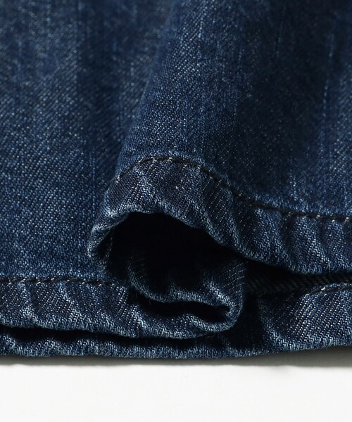 Ray BEAMS（レイビームス）の「デニム ジップ フレア ワンピース（ワンピース・レディース・シルバー/ブルー系その他4・ONE SIZE）」の4枚目の写真