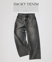 JOURNAL STANDARD relume | スモーキーデニム 11oz フェード ワイドパンツ(デニムパンツ)