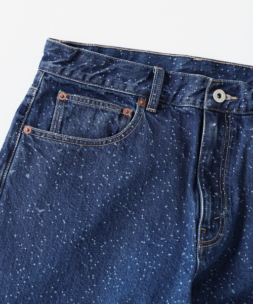 JOURNAL STANDARD relume(ジャーナルスタンダード レリューム)の「スモーキーデニム 11oz フェード ワイドパンツ(デニムパンツ・メンズ・ブルー系その他/コバルトブルー/ブラックミックス・LARGE/MEDIUM)」の20枚目の写真