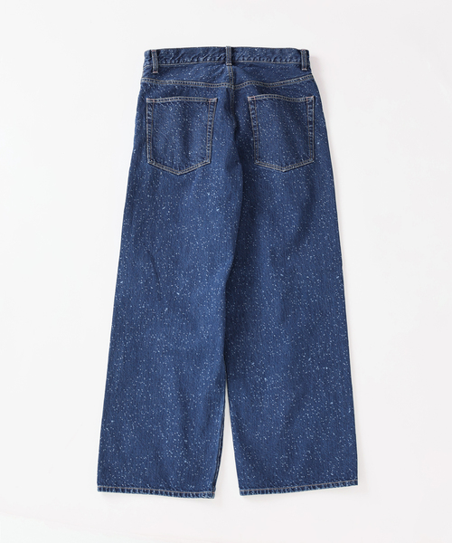 JOURNAL STANDARD relume(ジャーナルスタンダード レリューム)の「スモーキーデニム 11oz フェード ワイドパンツ(デニムパンツ・メンズ・ブルー系その他/コバルトブルー/ブラックミックス・LARGE/MEDIUM)」の21枚目の写真