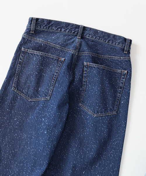 JOURNAL STANDARD relume(ジャーナルスタンダード レリューム)の「スモーキーデニム 11oz フェード ワイドパンツ(デニムパンツ・メンズ・ブルー系その他/コバルトブルー/ブラックミックス・LARGE/MEDIUM)」の22枚目の写真