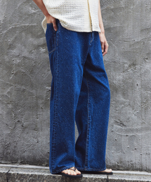 JOURNAL STANDARD relume | スモーキーデニム 11oz フェード ワイドパンツ(デニムパンツ)